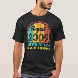 Camiseta Absolutamente Incrível Desde Agosto De 2009 Boy Bi