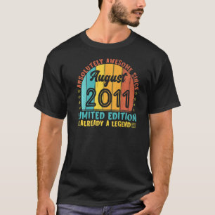 Camiseta Absolutamente Incrível Desde Agosto De 2011 Boy Bi