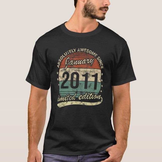 Camiseta Absolutamente Incrível Desde Janeiro De 2011 Menin (Frente)