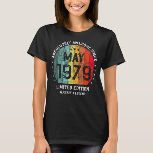 Camiseta Absolutamente Incrível Desde Maio De 1979 Homem Mu
