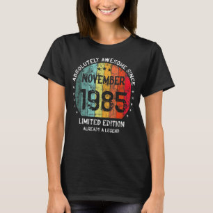 Camiseta Absolutamente Incrível Desde Novembro De 1985 Home