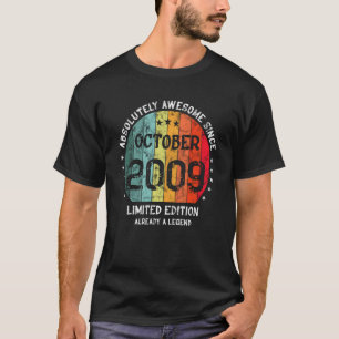 Camiseta Absolutamente Incrível Desde Outubro De 2009 Boy B