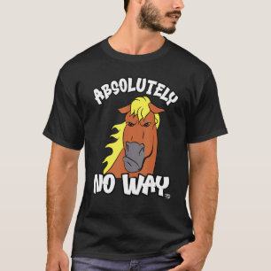 Camiseta Absolutamente nenhuma maneira mal-humorada Hafling
