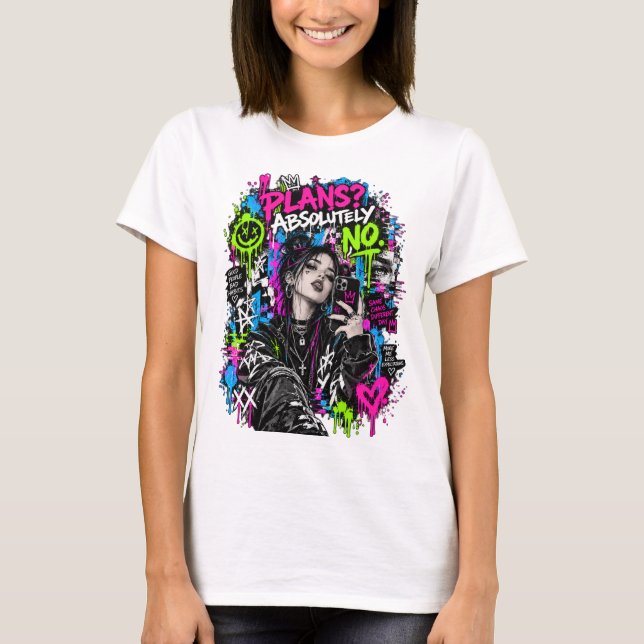 Camiseta Absolutamente Sem Planos (Frente)