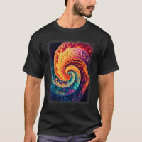 Abster de Cores Espirais Coloridas Fibonacci Espir