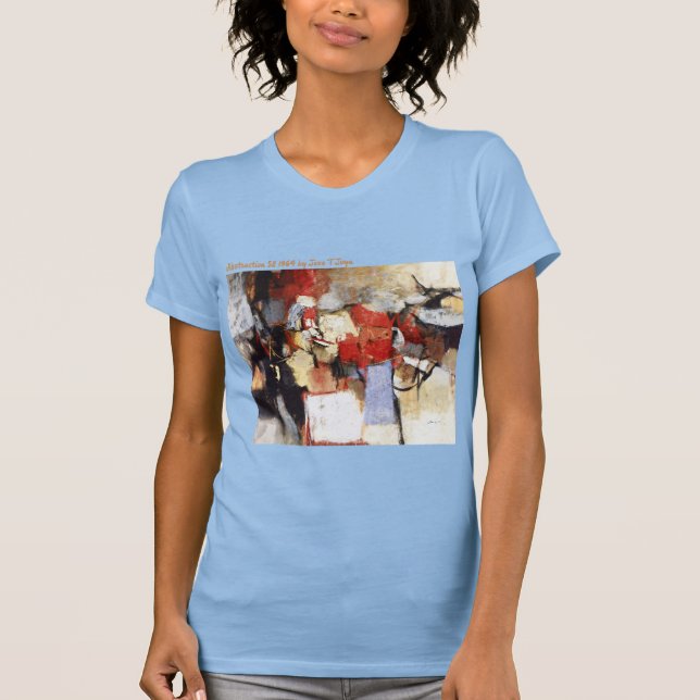 Camiseta Abstração 58 1964 - Artista - Jose T Joya T-Shirt (Frente)