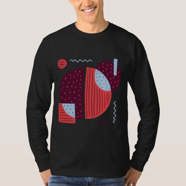 Camiseta Abstração de Café (Frente)