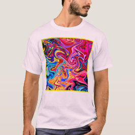 Camiseta Abstração de Embarque para Impacto Visual