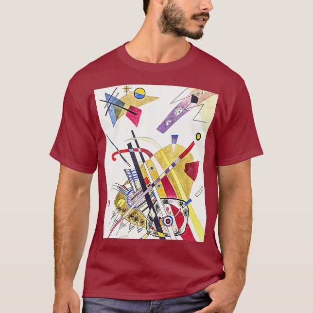 Camiseta Abstração impressionante - Arte de Aquarela Kandin (Frente)
