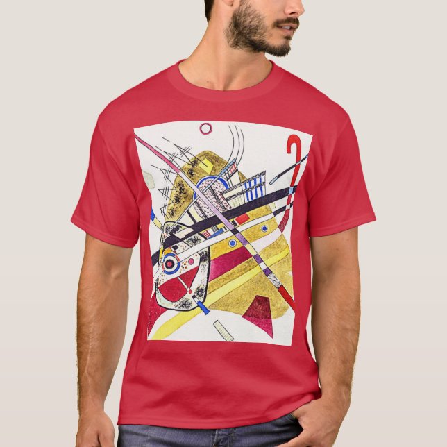 Camiseta Abstração impressionante - Kandinsky (Frente)