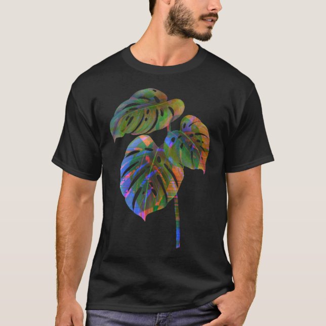 Camiseta Abstração Monstera (Frente)