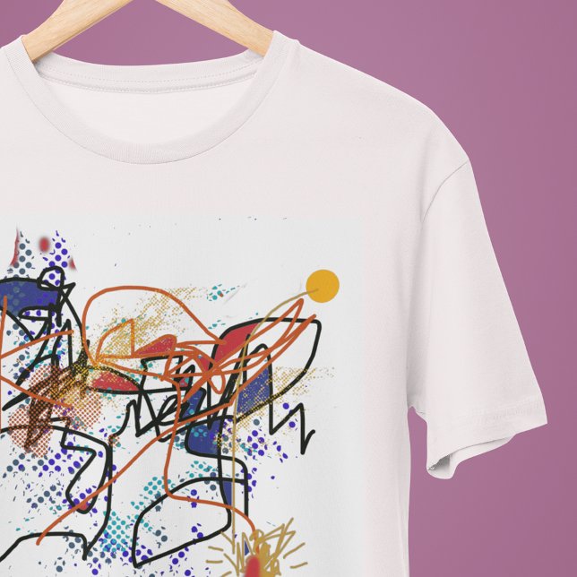 Camiseta Abstract art (Criador carregado)
