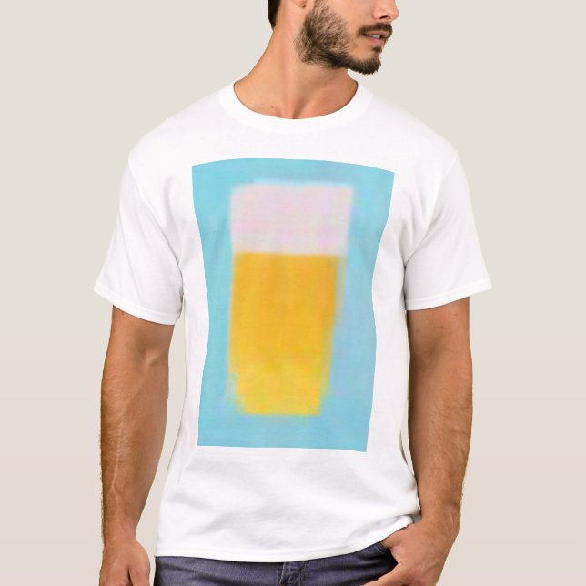 Camiseta abstract beer tee (Frente)