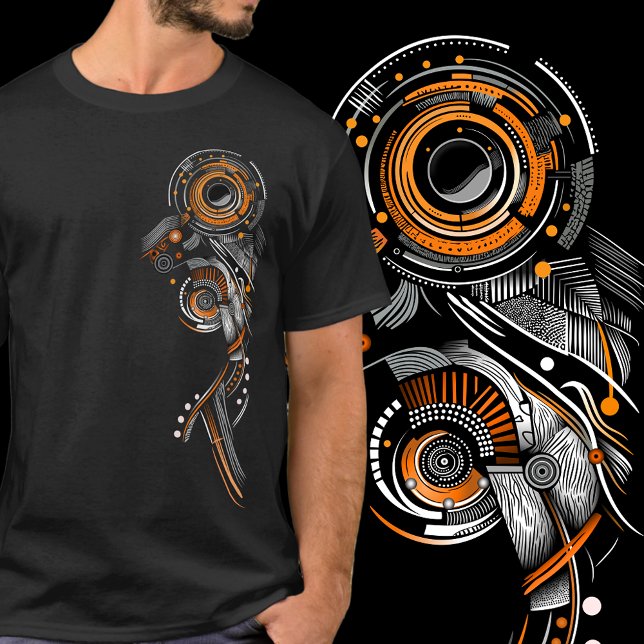 Camiseta Abstract design (Criador carregado)