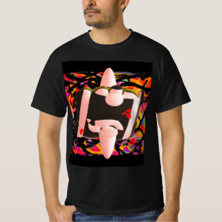 Camiseta Abstract futuristic design modern