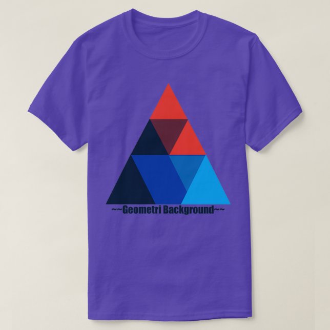 Camiseta Abstract geometri fulcolour (Frente do Design)