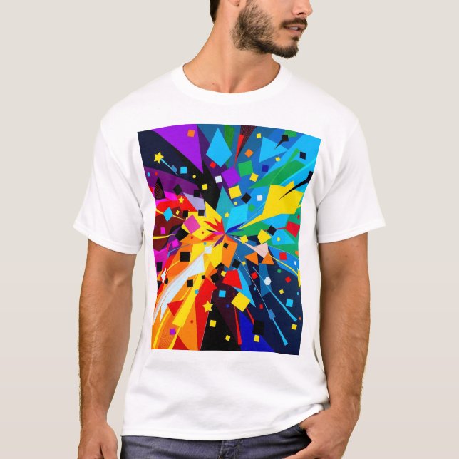 Camiseta “Abstract Geometry” T‑Shirt (Frente)