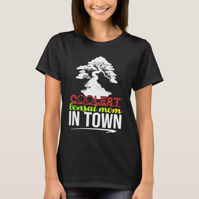 Camiseta Abstract Pleasant Motherhood Of Bonsai Saying (Frente)