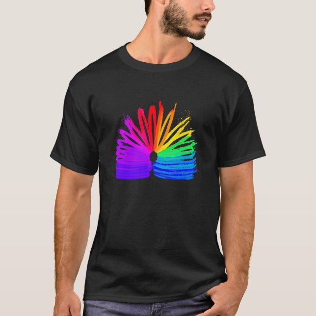 Camiseta Abstract Slinky Retro Slinky Slinky Manipulation (Frente)