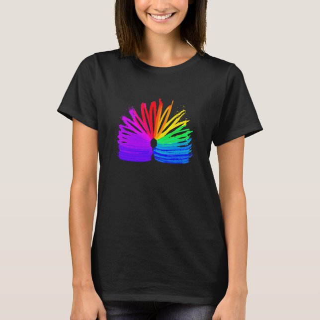 Camiseta Abstract Slinky Retro Slinky Slinky Manipulation (Frente)