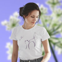 Abstract SuNi Cat in Plum