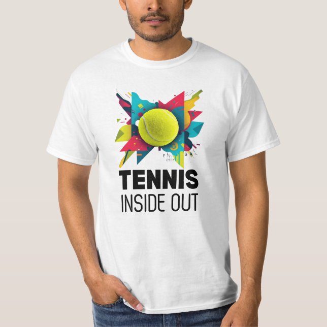 Camiseta Abstract Tennis Inside Out (Frente)