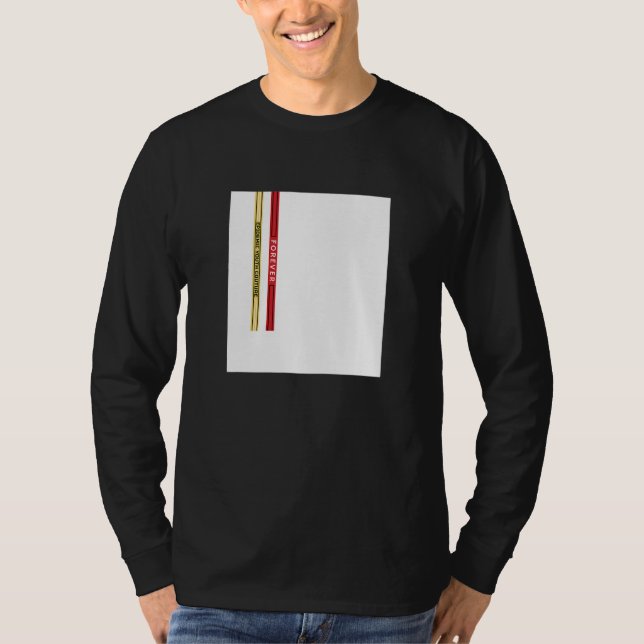 Camiseta Abstract White Square Straps Illustration Graphic  (Frente)