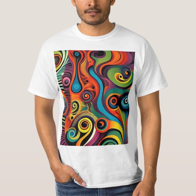 Camiseta Abstracta Psychedelica 11 (Frente)