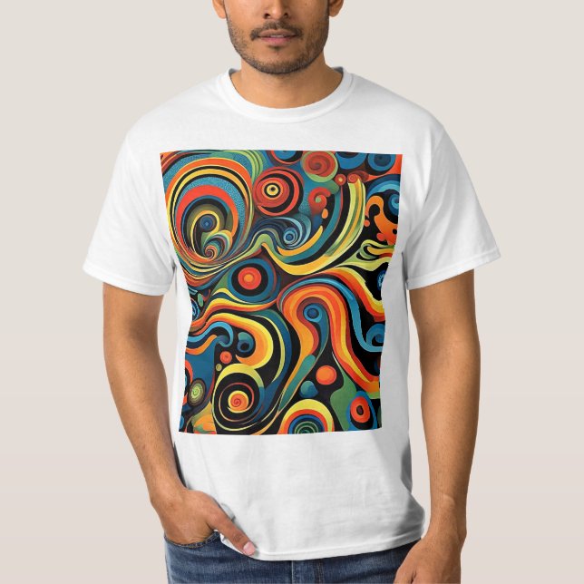 Camiseta Abstracta Psychedelica 13 (Frente)