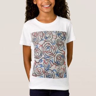 Camiseta Abstrata Colorida