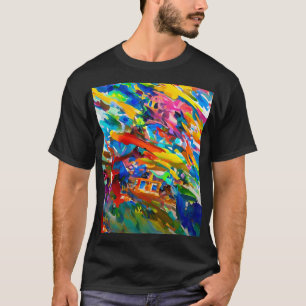 Camiseta abstrato