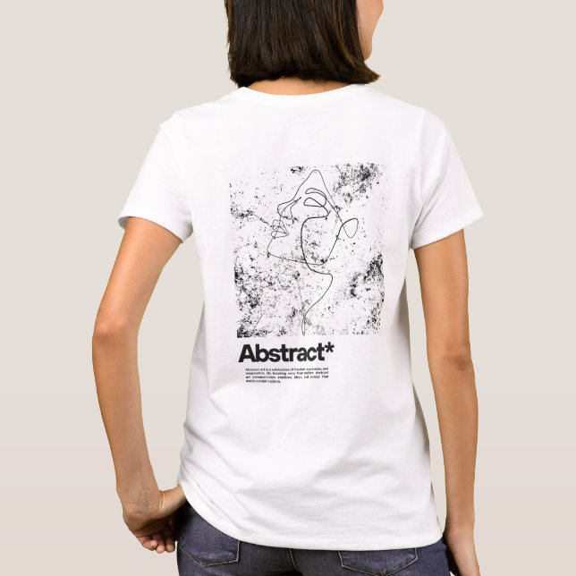 Camiseta Abstrato (Verso)