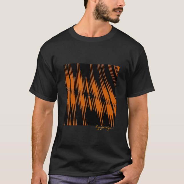 Camiseta abstrato (Frente)