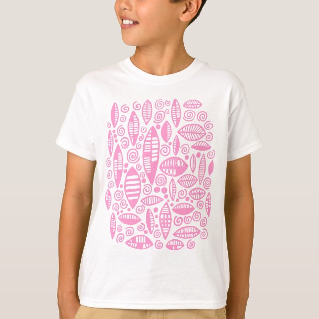 Camiseta Abstrato 100813 - Rosa (Frente)