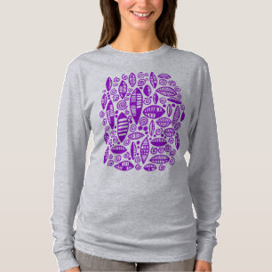 Camiseta Abstrato 100813 - Roxo