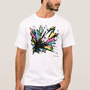 Camiseta Abstrato 1 da borboleta