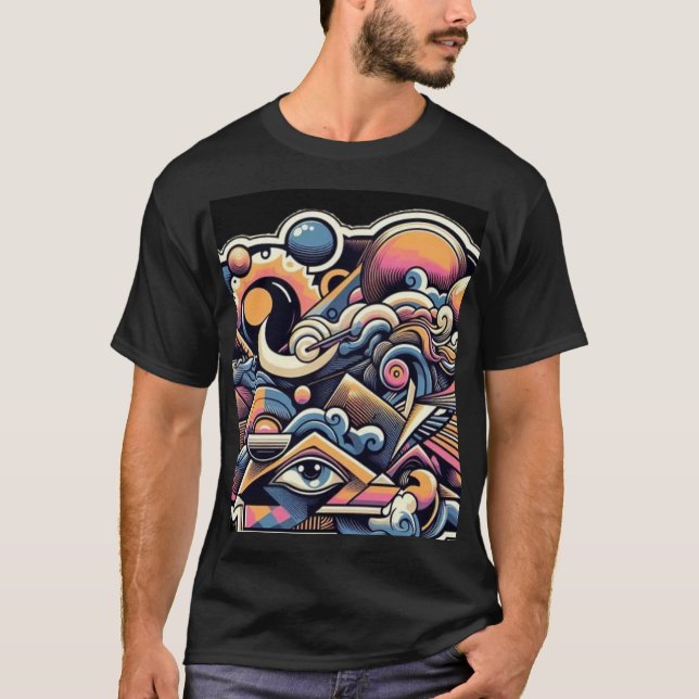 Camiseta Abstrato-22 (Frente)
