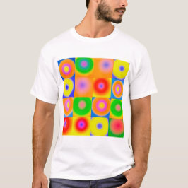Camiseta Abstrato Art Colorir Feliz