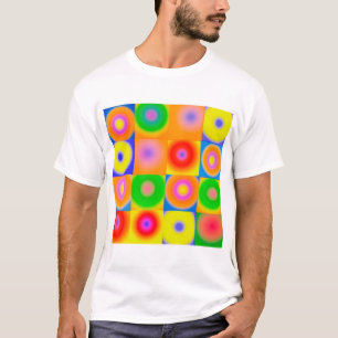 Camiseta Abstrato Art Colorir Feliz