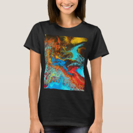 Camiseta Abstrato Art Design - Colorido