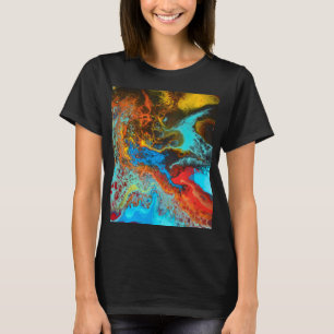 Camiseta Abstrato Art Design - Colorido