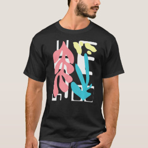 Camiseta Abstrato Art Moderno Aestética visual Design color