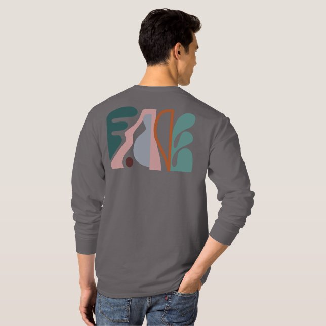 Camiseta Abstrato Art One (Parte Traseira Completa)