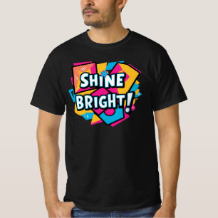 Camiseta Abstrato Art: Uma Design colorida e inspiradora