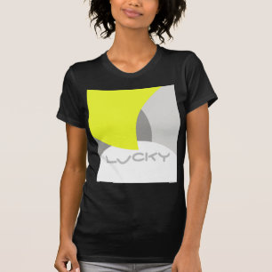 Camiseta Abstrato Art Yellow Cinza White