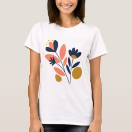 Camiseta Abstrato Blossom Chic Tee