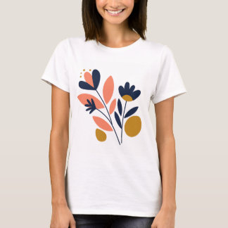 Camiseta Abstrato Blossom Chic Tee