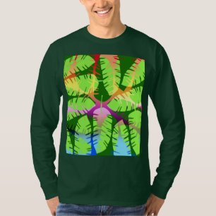 Camiseta ABSTRATO BOTÂNICA BANANA DEIXA T-Shirt
