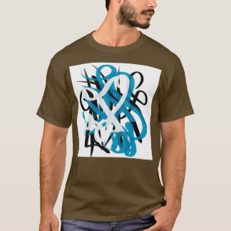 Camiseta Abstrato Calliografia 1