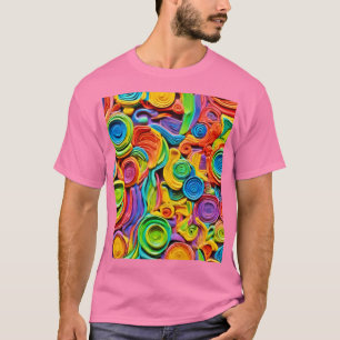 Camiseta Abstrato Cerâmica Joy